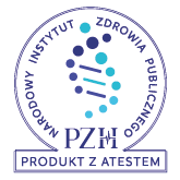 logo produktu z atestem pzh narodowego instytutu zdrowia publicznego
